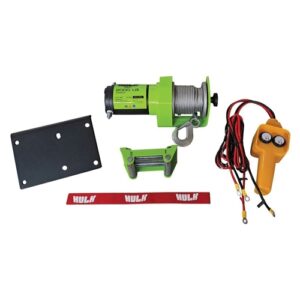 Hulk 4X4 HG2000 - 2000lb Hulk Genesis Steel Rope ATV UTV Winch
