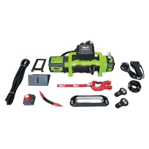 Hulk 4X4 HG9500S - 9500lb Hulk Genesis Synthetic Rope Recovery Winch