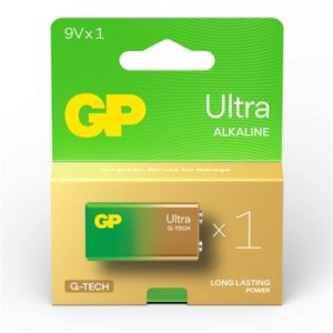 GP Ultra Alkaline 9V – Card of 1
